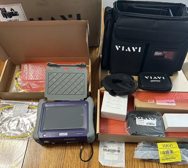 New Condition Viavi 100G Gig Fiber Optics Network Portable Tester