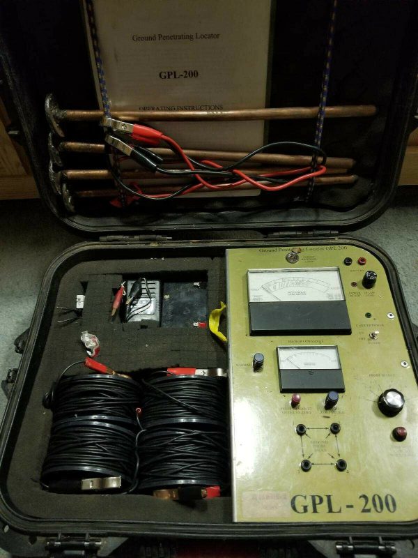 GPL-200 Ground Penetrating Locator Metal Detector