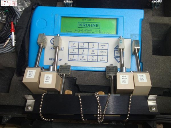 Krohne UFM 610P Ultrasonic Flow Meter