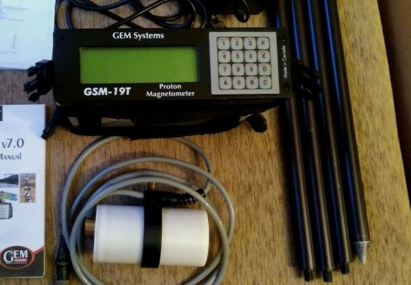 Magnetometer GEM Systems GSM-19T(W) walking mode