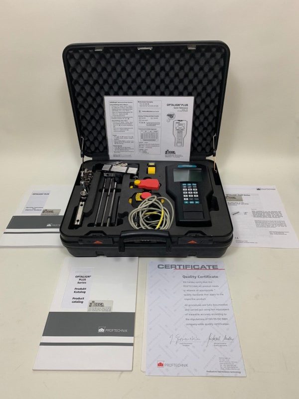 Pruftechnik Optalign Plus EX Laser Alignment System