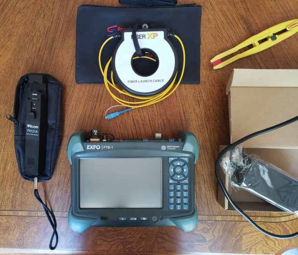 EXFO FTB-1 OTDR, WILCOM Live Fiber Identifier