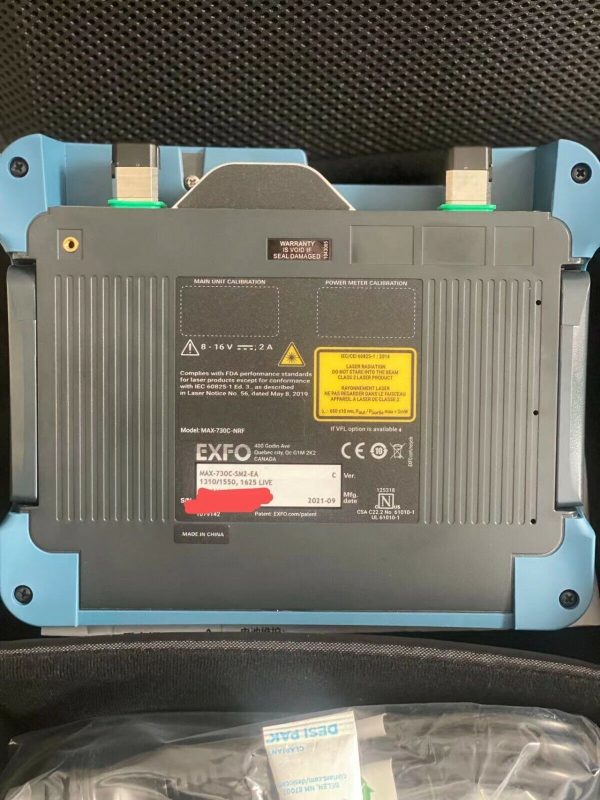 EXFO OTDR MAX-730C-SM2-IOLM-EUI91, OTDR module