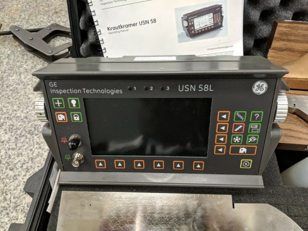 Krautkramer USN 58L Ultrasonic Flaw Detector Set