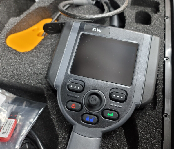 GE Inspections XL VU 6.1mm/3m Stereo Videoscope Borescope