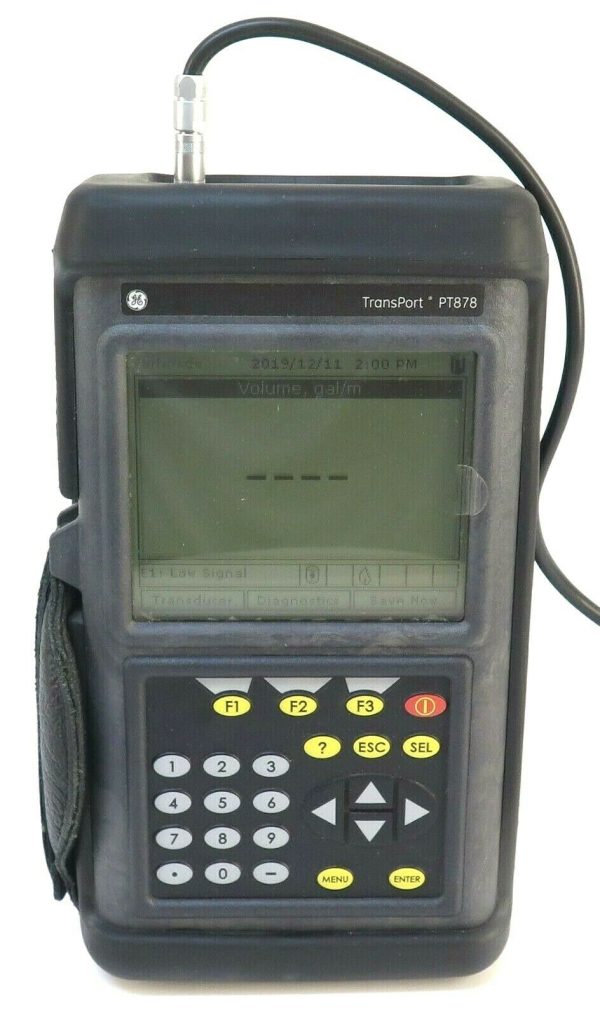 GE Panametrics TransPort PT878-01 Gas Flow Meter