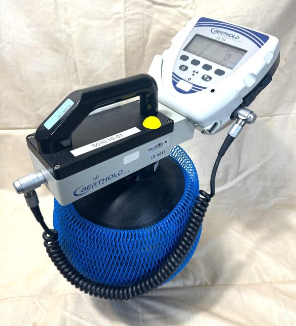 BERTHOLD LB 6411 Neutron Probe / Detector C/W LB 134 Monitor