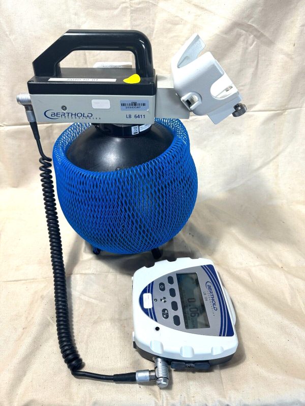 BERTHOLD LB 6411 Neutron Probe / Detector C/W LB 134 Monitor