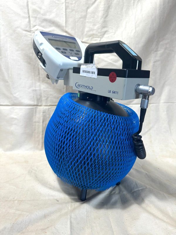 BERTHOLD LB 6411 Neutron Probe / Detector C/W LB 134 Monitor