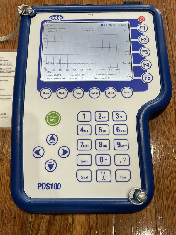 Doble PDS 100 Partial Discharge Survey Instrument - Excellent Condition