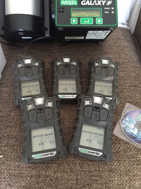 MSA Altair 4X LOT Multigas detector Monitor With Calibration Unit