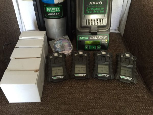 MSA Altair 4X LOT Multigas detector Monitor With Calibration Unit