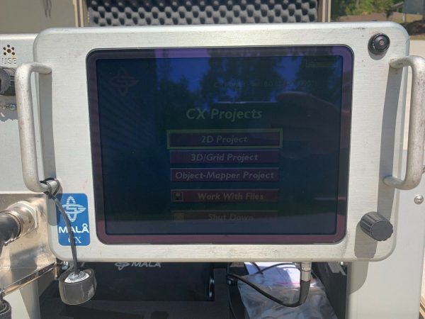 Mildly Used Mala CX12 Ground Penetrating Radar Imaging System