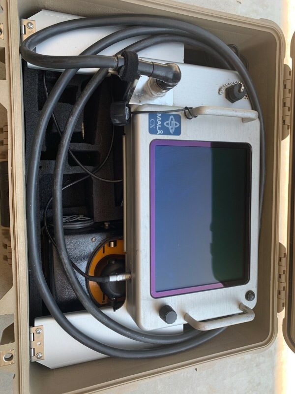 Mildly Used Mala CX12 Ground Penetrating Radar Imaging System