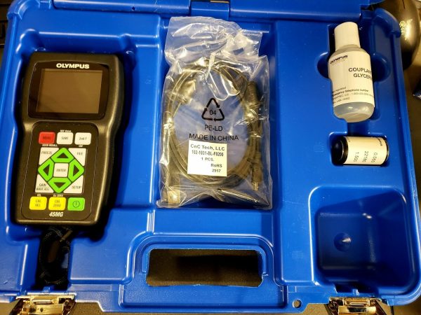 OLYMPUS 45MG  MACHINIST TOOLS ULTRASONIC THICKNESS GAGE