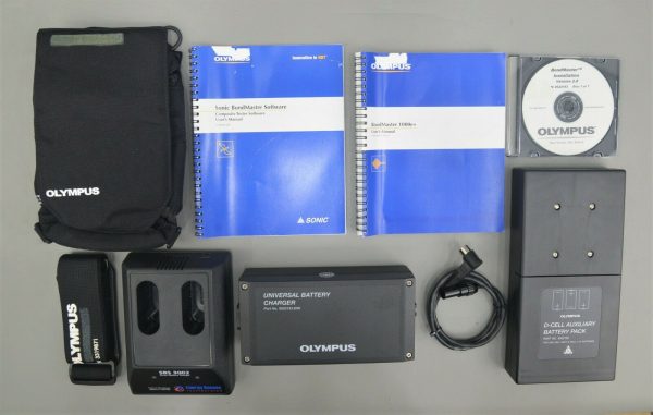 Olympus Bondmaster 1000e+ Bondtester NDT Eddy Current Flaw Detector Probe Kit