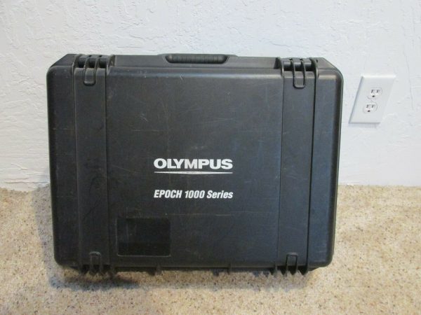 Olympus EPOCH 1000 Ultrasonic Weld Flaw AWS D1.1 +Transducers Phase Array