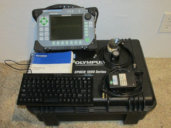 Olympus EPOCH 1000 Ultrasonic Weld Flaw AWS D1.1 +Transducers Phase Array