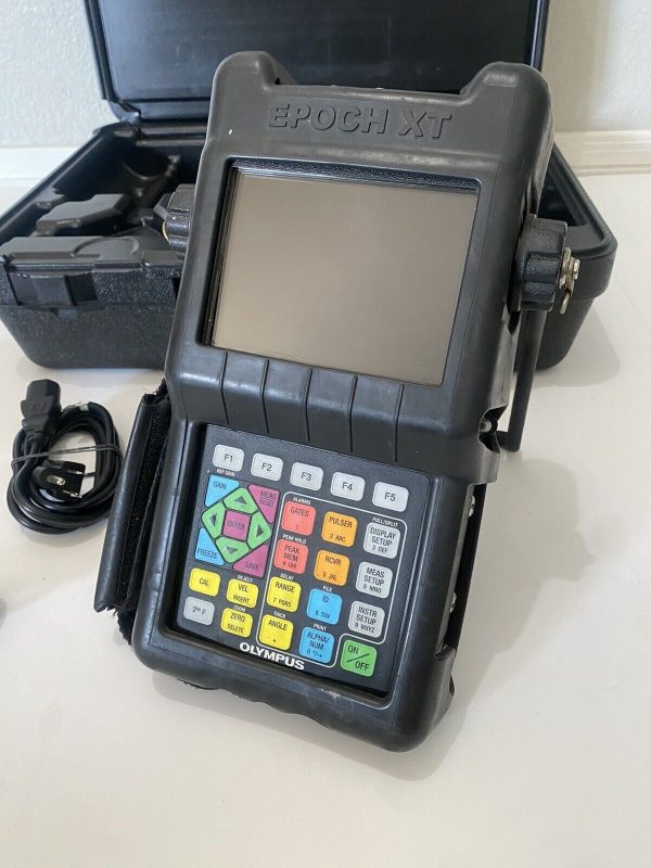 Olympus Epoch XT Ultrasonic Flaw Detector with Charger and Carrying Case