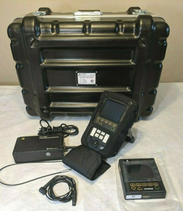 Olympus Nortec 2000 DUAL Eddy Flaw Detector W/ 2 Color Displays
