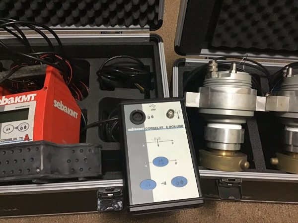 SebaKMT Correlator Correlux P-200 Version 3.20 Water Leak Detector