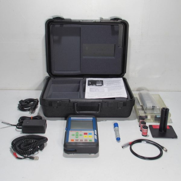NDT MAGNA MIKE 8500 THICKNESS GAUGE WITH SENSOR AND ACCESSORIES
