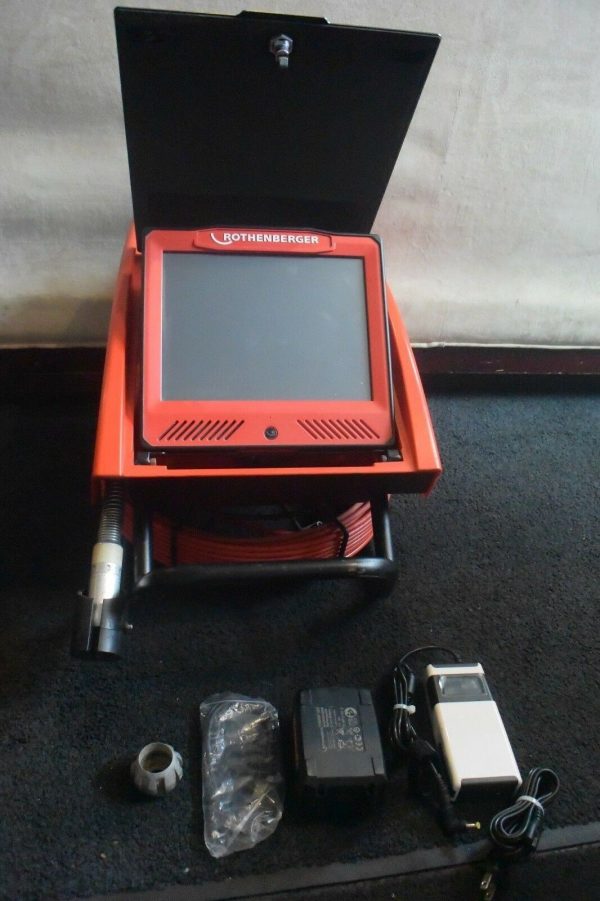 Rothenberger Rocam 4 Sewer Camera Self Leveling Color 33KHz 98' Ridgid Seesnake