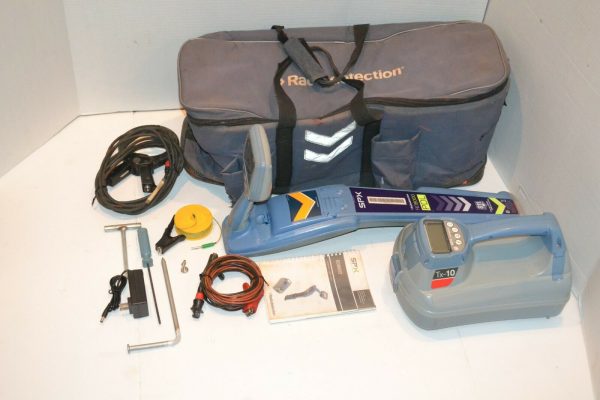 SPX Radiodetection RD8000 PDL T10 PIPE CABLE FAULT LOCATOR w/ CENTROS