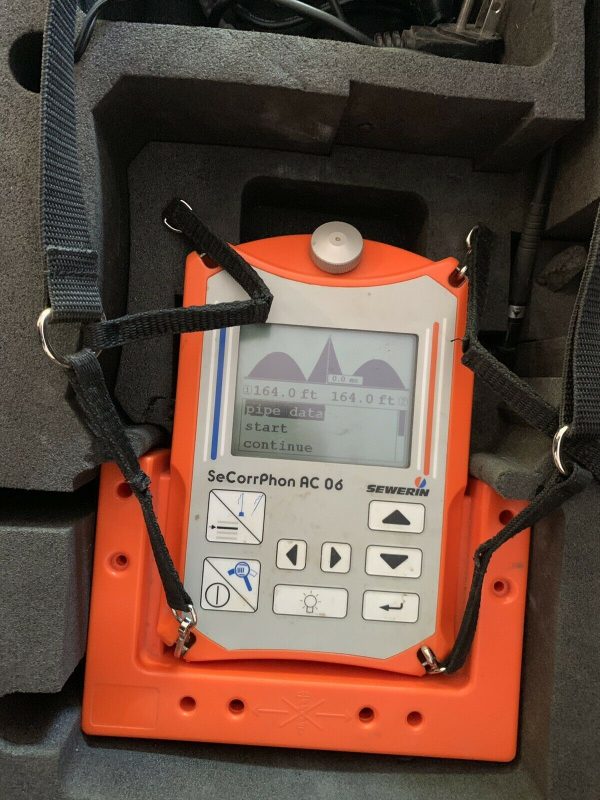 SeCorrPhon AC06 correlator and leak detector with ground mic