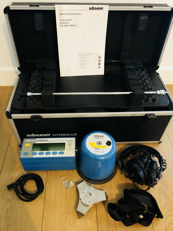 Sebakmt HL5000 H2 Trace Gas and Acoustic Water Leak Detection Groundmic