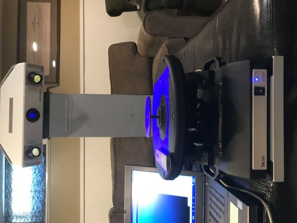 Solutionix Rexcan CS 3D structured light scanner