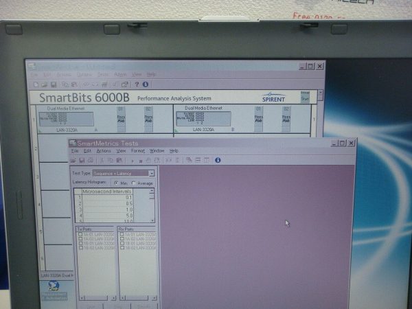 SPIRENT SMB6000B Smartbit MultiPort Tester