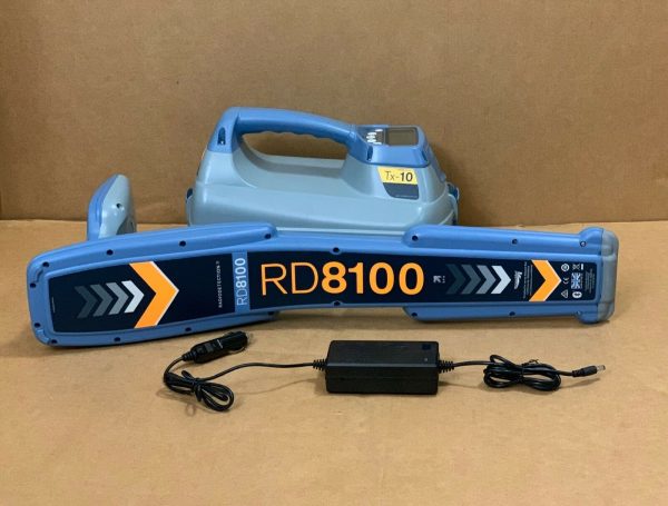 SPX Radiodetection RD8100 PDL Cable Pipe Locator Receiver & Tx-10 Transmitter