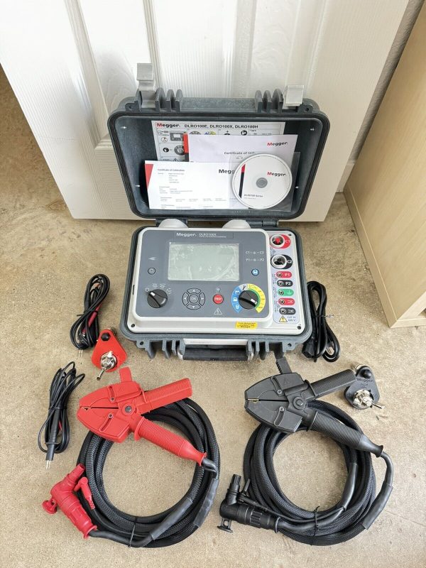 Megger DLRO100X DLRO100XB Resistance Ohmmeter