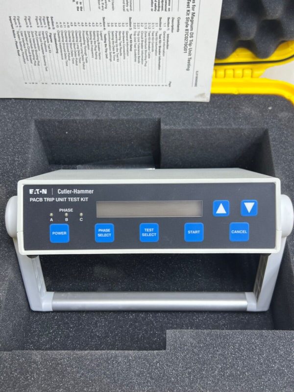 Eaton Cutler Hammer MTK1000 PACB Trip Unit Test Kit