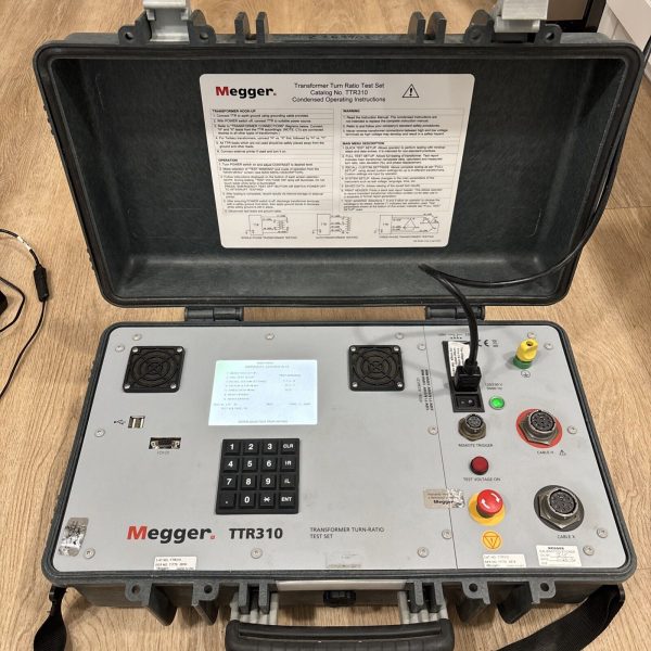 Megger TTR310 Three Phase Transformer Turn Ratio-Used