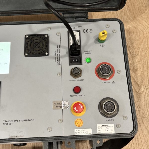 Megger TTR310 Three Phase Transformer Turn Ratio-Used