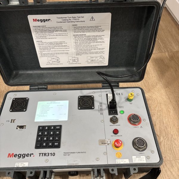 Megger TTR310 Three Phase Transformer Turn Ratio-Used