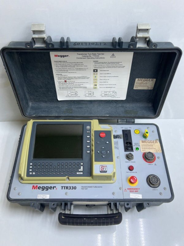 Megger TTR330 Transformer Turn-Ratio